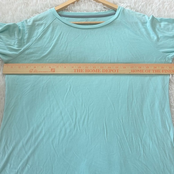 Free Fly Women's Bamboo Long Sleeve T-Shirt XL Teal - Picture 4 of 9